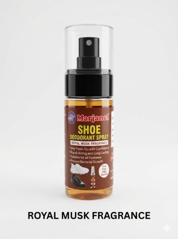 Shoe Deodorant spray Royal Musk Fragrance